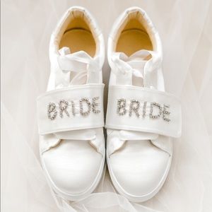 Betsey Johnson Bridal Sneakers